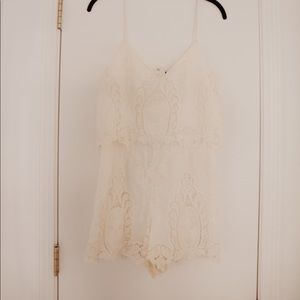 dolce lace romper